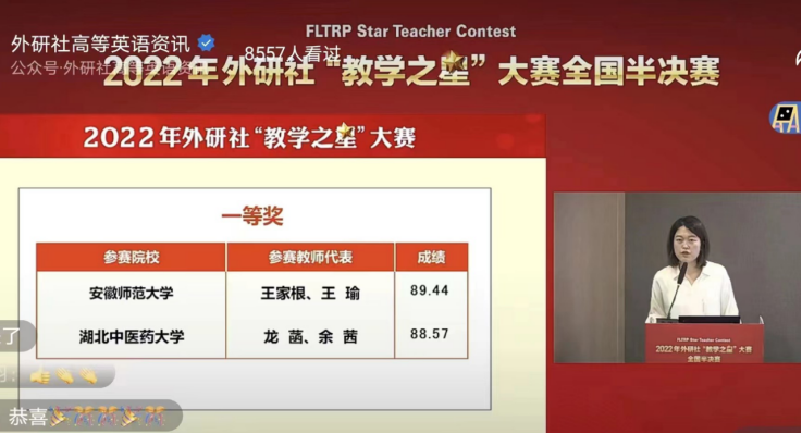 以赛促教 以赛促学——外国语学院师生暑期在多项学科类竞赛中获奖